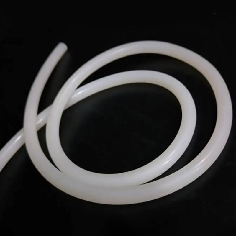 3 Meter/10 Fuß Feststoff-Silikonschnur, Durchmesser 1–20 mm, weiße Gummidichtung, Zierdichtungsstreifen, O-Ringe, wasserdicht, hochtemperaturbeständig(Dia20mm) von HLHLH
