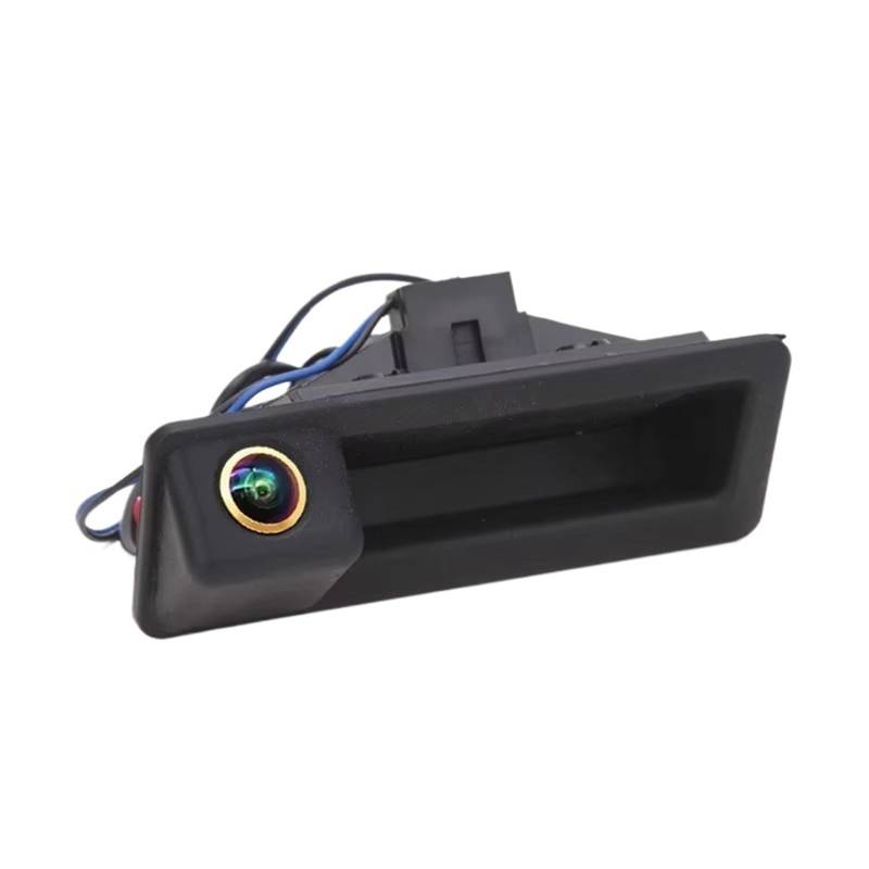 Drahtlose Rückfahrkamera AHD 1080P wasserdichte Auto Rückansicht Reverse Kamera Für E60 E39 E90 E82 E61 X1 E84 X5 E70 E92 E91 3/5 Serie E88 E93 X6 Auto-Rückfahrkamera(Fixed Ruler line) von HLJNLVBN