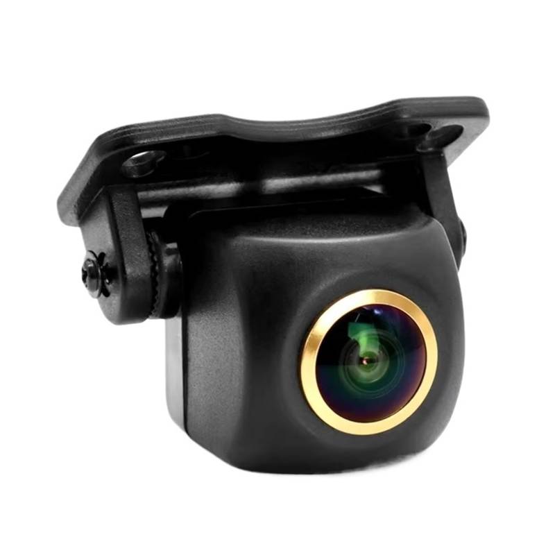 Drahtlose Rückfahrkamera Auto Backup Reverse Kamera Nachtsicht Einparkhilfe Kamera 180 Grad 1080p Weitwinkel HD Auto Rückansicht Kamera Auto-Rückfahrkamera(Golden AHD 1080P) von HLJNLVBN