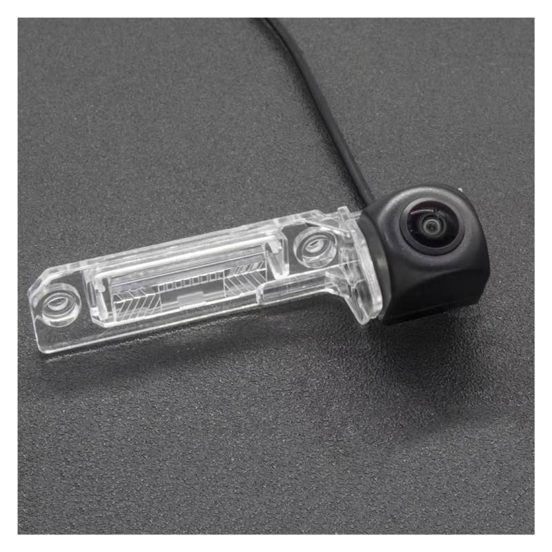 Drahtlose Rückfahrkamera Auto Fahrzeug Reverse Parkplatz Zubehör HD 1280*720 Fisheye Rückansicht Kamera Für Sitz Für Leon MK2 2005 2006 2007 2008 2009 2010 2011 2012 Auto-Rückfahrkamera(Cam 5 LCD Wire von HLJNLVBN