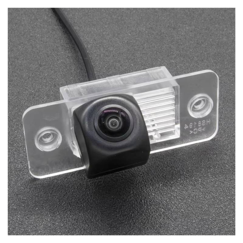 Drahtlose Rückfahrkamera Auto Monitor HD 1280 * 720 Fisheye Rückansicht Kamera Für VW Für Touareg 2002 2003 2004 2005 2006 2007 2008 2009 2010 Auto-Rückfahrkamera(Cam N 4.3 Foldable) von HLJNLVBN