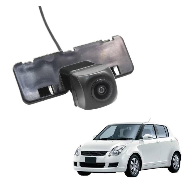 Drahtlose Rückfahrkamera Auto Parkplatz Zubehör HD 1280 * 720 Fisheye Rückansicht Kamera Für Suzuki Für Swift 2004 2005 2006 2007 2008 2009 2010 Auto-Rückfahrkamera(Camera with Wireless) von HLJNLVBN