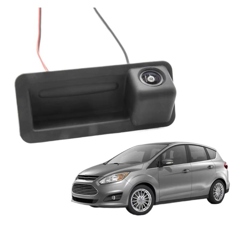 Drahtlose Rückfahrkamera Auto Stamm Griff Reverse Parkplatz Monitor CCD HD AHD Fisheye Rückansicht Kamera Für Ford C MAX Für C-max MK1 MK2 2004~2018 Auto-Rückfahrkamera(B150 CVBS 680x480) von HLJNLVBN