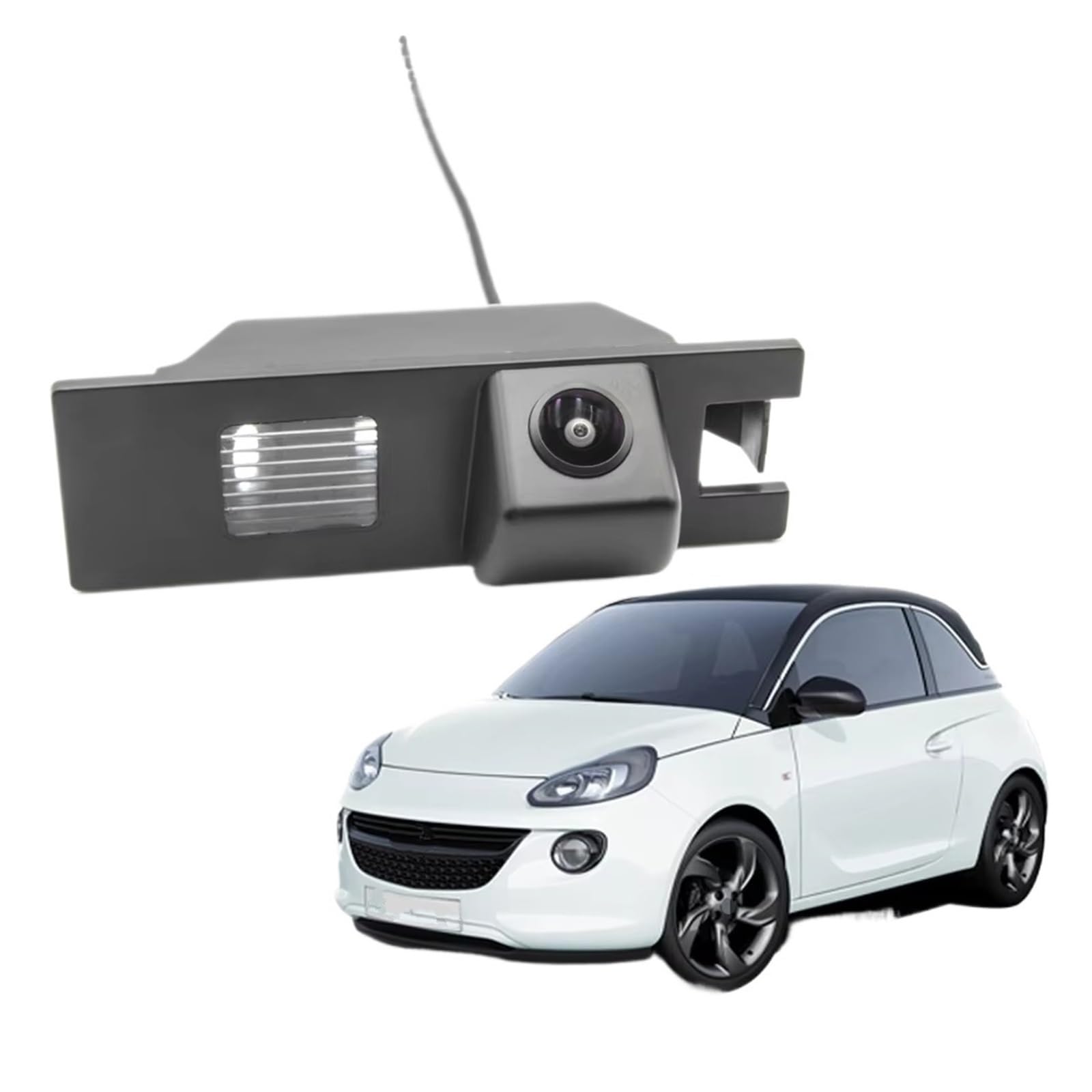 Drahtlose Rückfahrkamera CCD HD AHD Fisheye Rückansicht Kamera Auto Reverse-Monitor Für Opel Für Adam Für Vauxhall Für Adam 2012 2013 2014 2015 2016 2017 2018 2019 Auto-Rückfahrkamera(D170 AHD 720P) von HLJNLVBN
