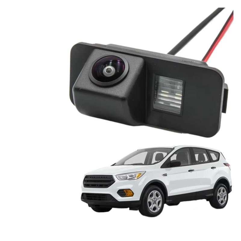 Drahtlose Rückfahrkamera CCD HD AHD Fisheye Rückansicht Kamera Auto Reverse Parkplatz Monitor Nachtsicht Für Ford Für Escape Für Ford Für Kuga 2013 2014 2015 2016 2017 Auto-Rückfahrkamera(C135 AHD 720 von HLJNLVBN