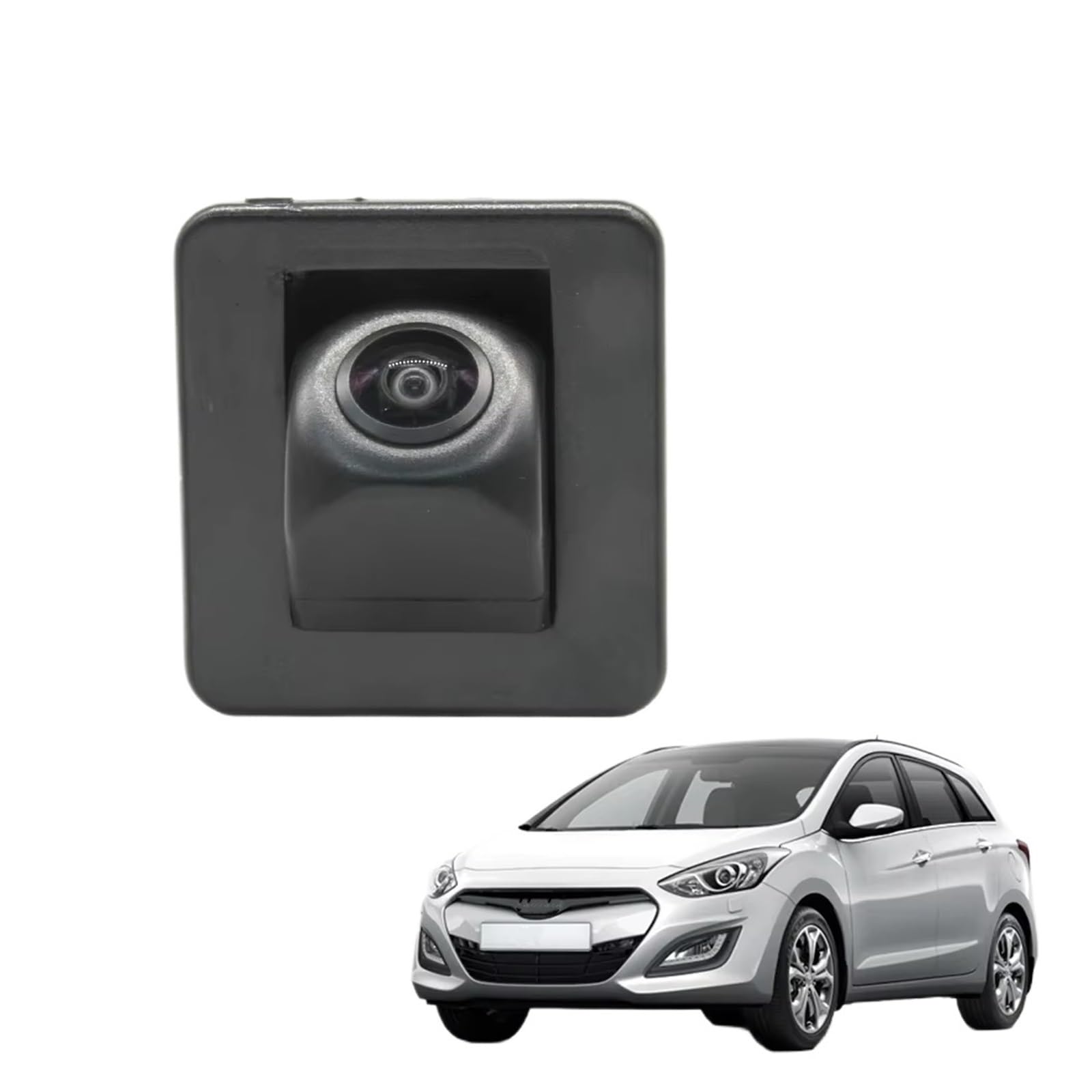 Drahtlose Rückfahrkamera HD 1280 * 720 Fisheye Rückansicht Kamera Auto Parkplatz Zubehör Für Hyundai Für I30 CW/Wagon GD 2013 2014 2015 2016 2017 Auto-Rückfahrkamera(Camera N 5 Foldable) von HLJNLVBN