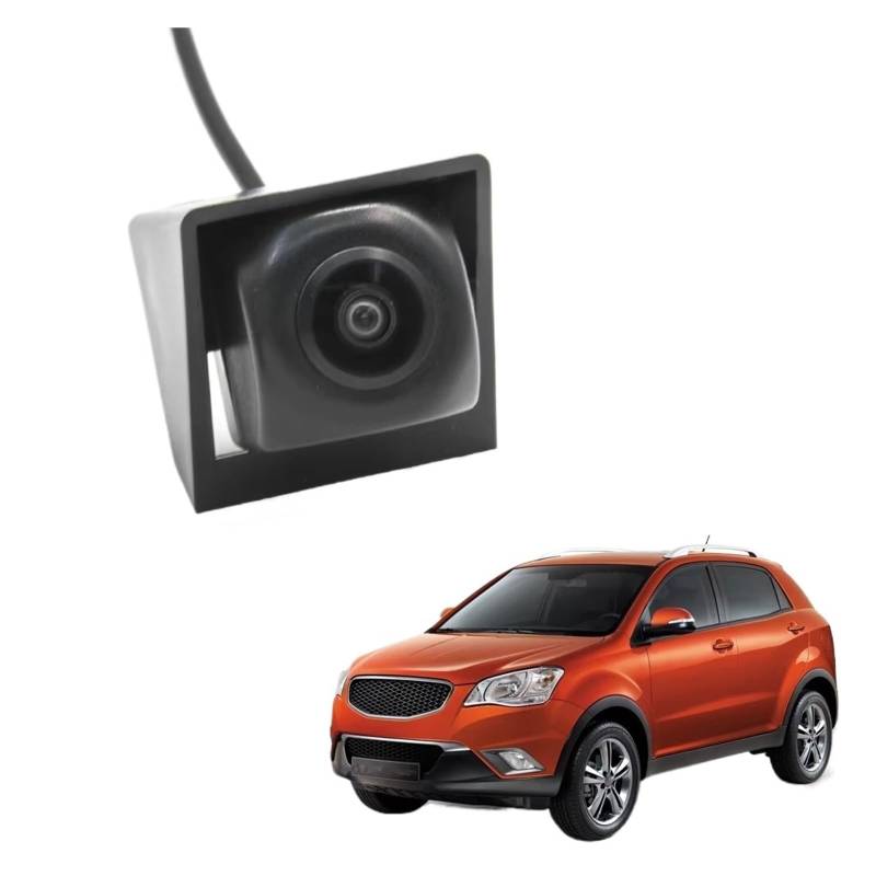 Drahtlose Rückfahrkamera HD 1280 * 720 Fisheye Rückansicht Kamera Parkplatz Monitor Für SsangYong Für Korando Neue Für Actyon 2010 2011 2012 2013 2014 2015 Auto-Rückfahrkamera(Cam 4.3 Fold Wireles) von HLJNLVBN