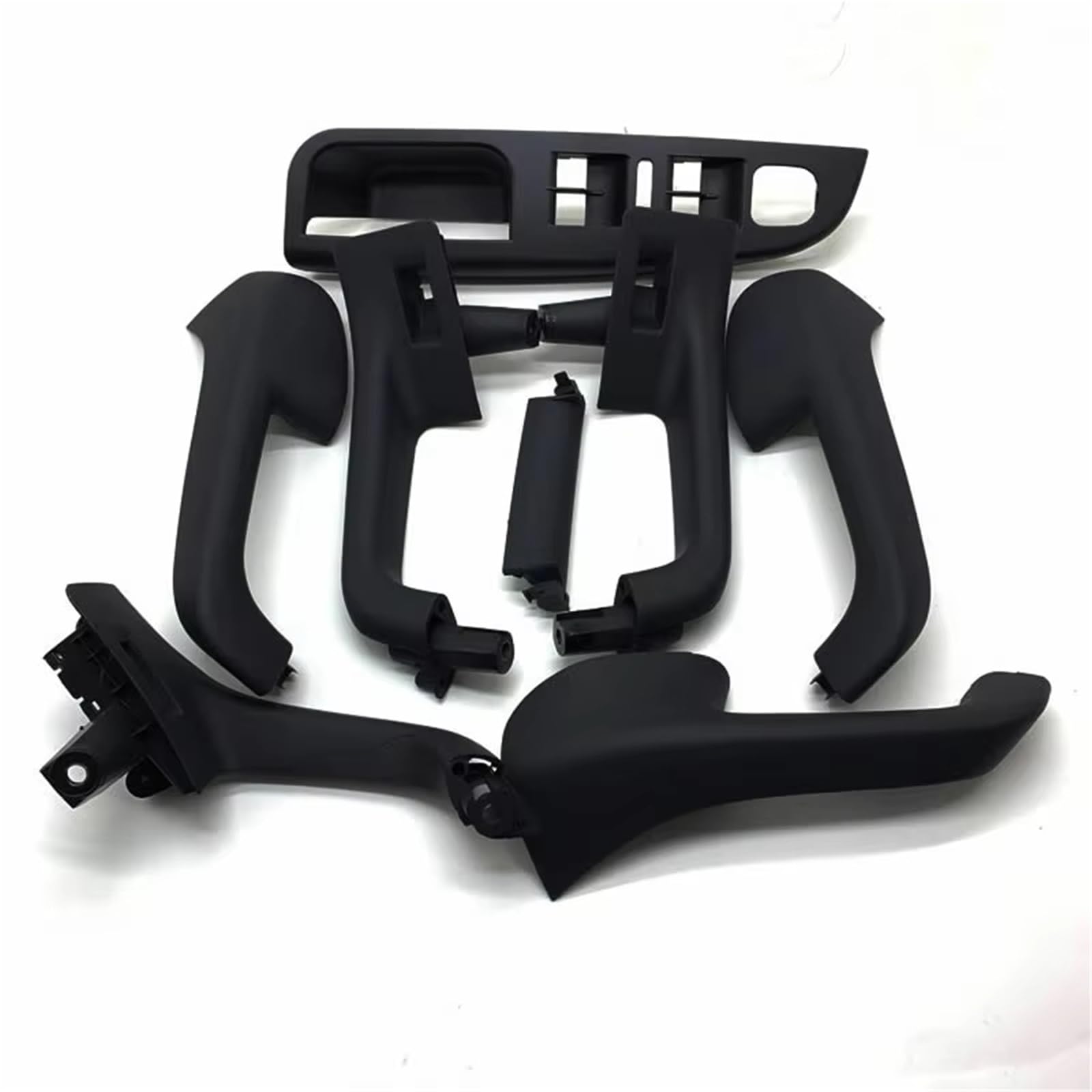 Innentürgriff 1K0 868 040B Schwarz Farbe Innen Türgriff Haltegriff Cover Set Für VW Für Golf 5 Für GTI MK5 Für Jetta MK5 1999-2012 Türgriff(F) von HLJNLVBN
