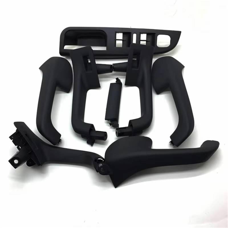Innentürgriff 1K0 868 040B Schwarz Farbe Innen Türgriff Haltegriff Cover Set Für VW Für Golf 5 Für GTI MK5 Für Jetta MK5 1999-2012 Türgriff(F) von HLJNLVBN