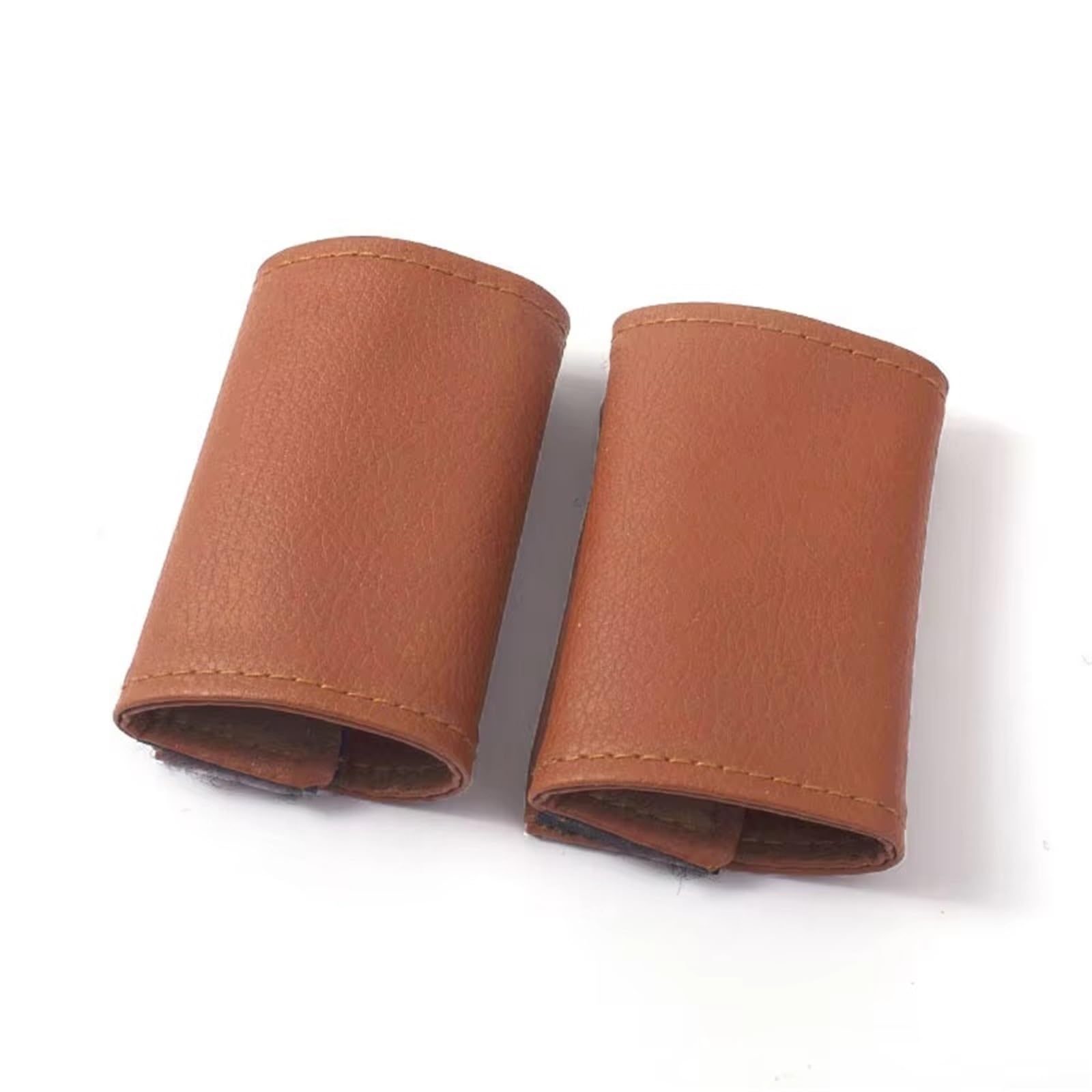 Innentürgriff 2-teilige Autotür-Innengriff-PU-Lederabdeckung Türgriff-Lederschutzhülle Upgrades Autozubehör Auto-Styling-Innenraum Türgriff(13 (9cm)) von HLJNLVBN