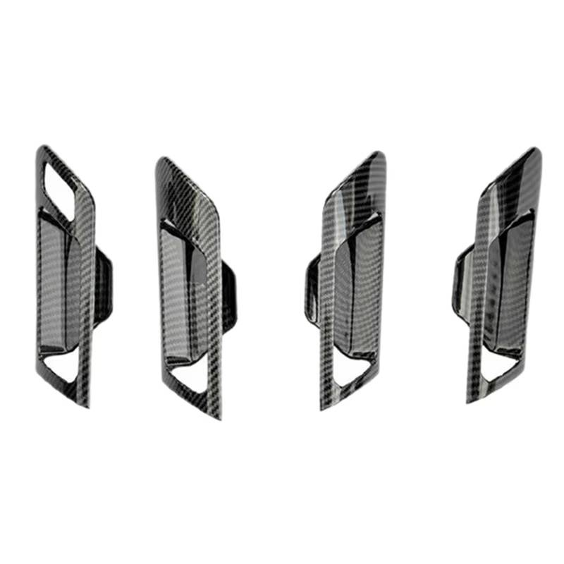 Innentürgriff 4 Stück Auto Innen Tür Griff Bowl Trim Carbon Faser Für Golf MK6 2010 2011 2012 2013 Türgriff von HLJNLVBN