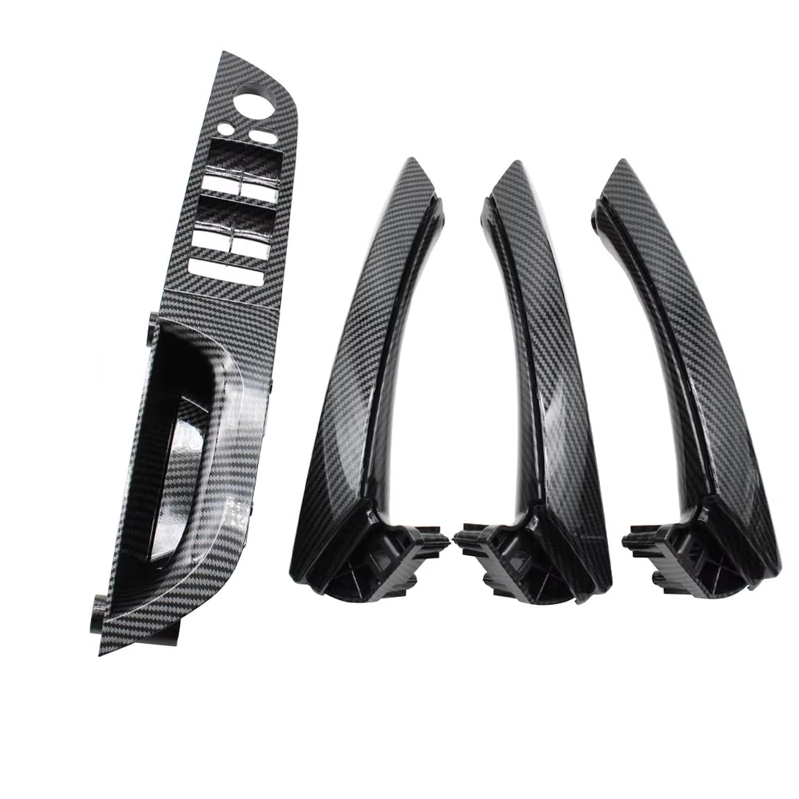 Innentürgriff 6131 9217 326 Für 3 Serie E90 E91 316 318 320 325 328 04-12 LHD Carbon Fiber Innen Tür Pull Griff Armlehne Panel Komplette Set Türgriff(35.5 High-end Set) von HLJNLVBN