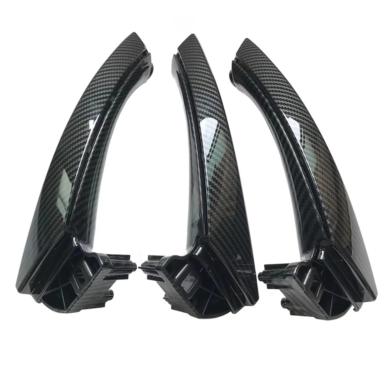 Innentürgriff 6131 9217 326 Für 3 Serie E90 E91 316 318 320 325 328 04-12 LHD Carbon Fiber Innen Tür Pull Griff Armlehne Panel Komplette Set Türgriff(LHD 6Piece Set) von HLJNLVBN