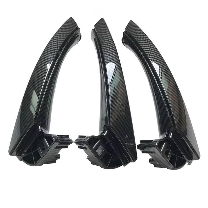 Innentürgriff 6131 9217 326 Für 3 Serie E90 E91 316 318 320 325 328 04-12 LHD Carbon Fiber Innen Tür Pull Griff Armlehne Panel Komplette Set Türgriff(LHD 6Piece Set) von HLJNLVBN