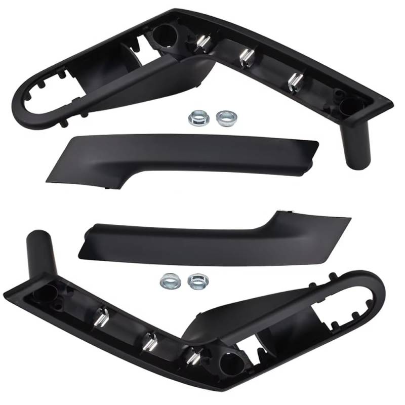 Innentürgriff 6N0867179E 6N0867180E Für VW Für Polo 6N 6N2 1999-2002 6N0867197B 6N0867198B Auto Innen Tür Griff Mit Halte Abdeckung Türgriff(Left and Right) von HLJNLVBN