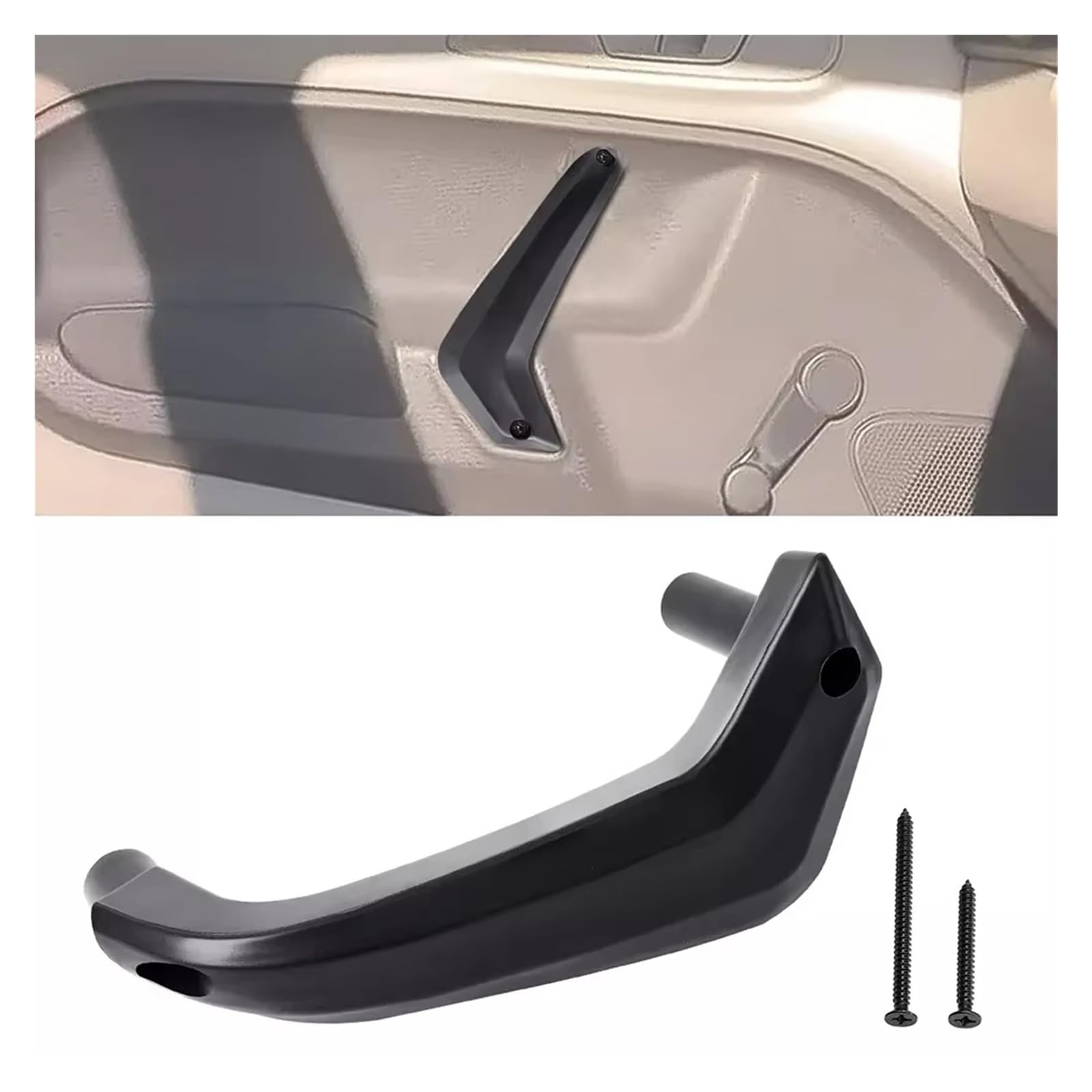 Innentürgriff ABS Auto/Manueller Fensterheber-Innentürgriff Für Ford Für Fiesta 2011 2012 2013 2014 2015 2016 2017 2018 2019 2020 Türgriff(Left Manual) von HLJNLVBN