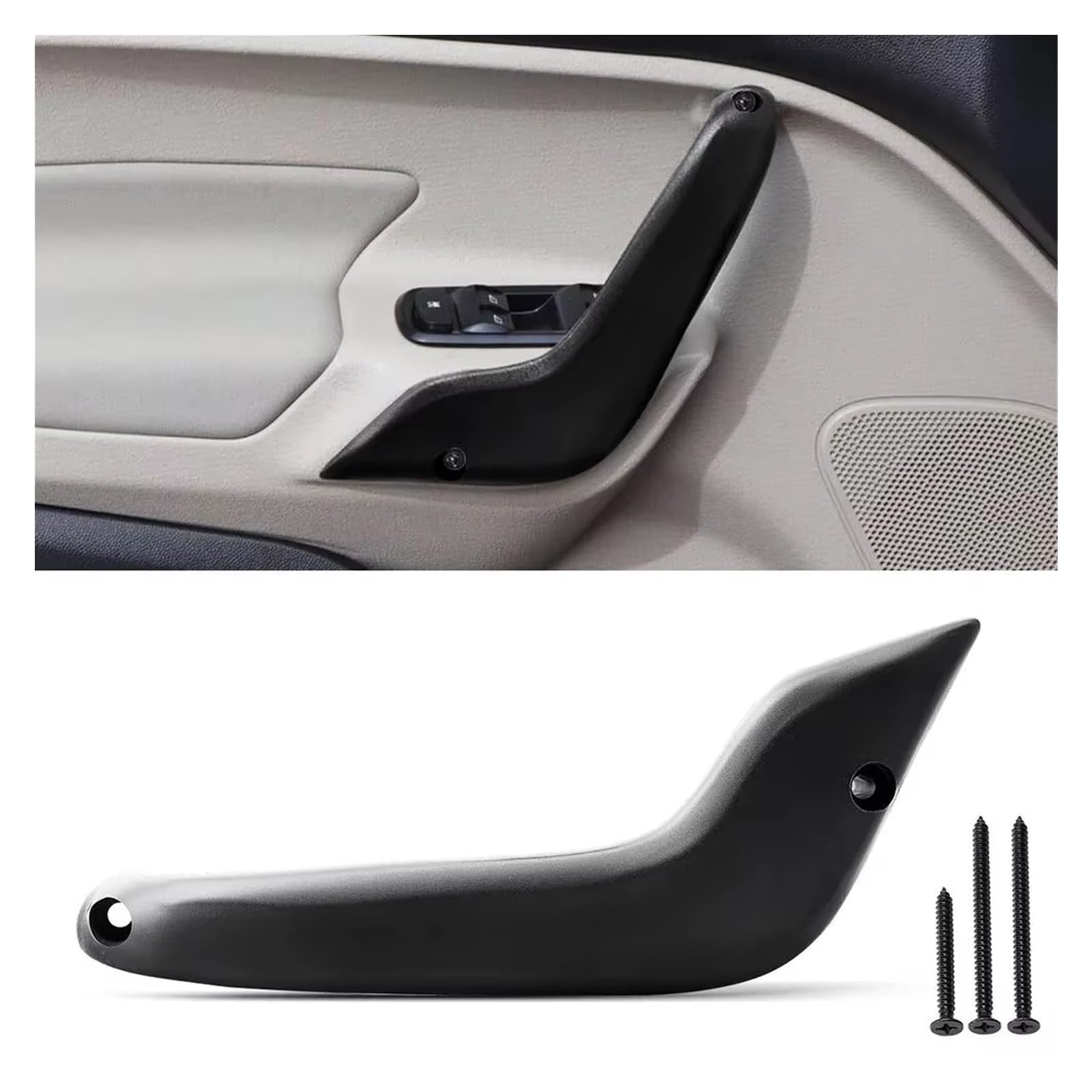 Innentürgriff ABS Auto/Manueller Fensterheber-Innentürgriff Für Ford Für Fiesta 2011 2012 2013 2014 2015 2016 2017 2018 2019 2020 Türgriff(Right Automatic) von HLJNLVBN