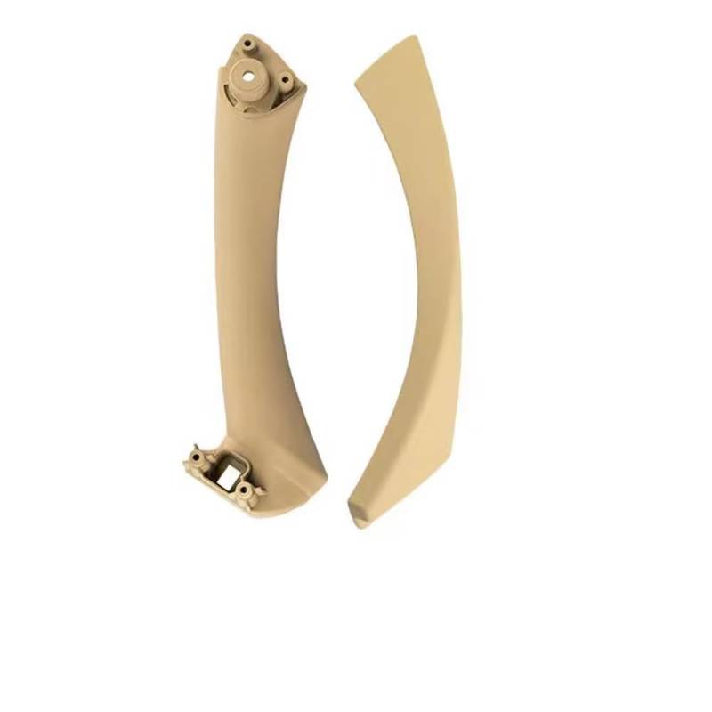 Innentürgriff Autoinnenraum Rechts Links Seite Innentürverkleidung Vorne Griff Ziehen Verkleidung + Abdeckung Für E90 E91 3er-Serie 2005-2012 E90 E91 E92 Türgriff(Beige Left kit) von HLJNLVBN