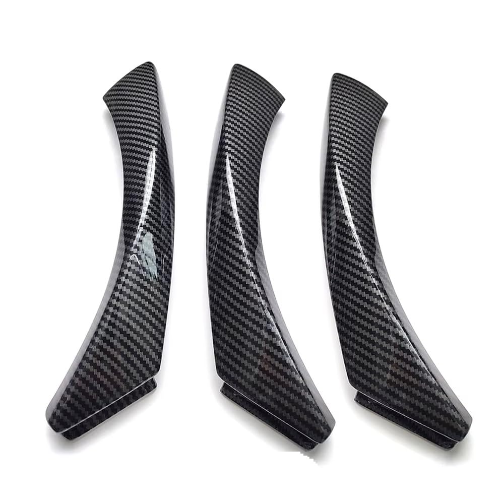 Innentürgriff Für 3er E90 E91 316 318 320 325 328i 2004-2012 LHD RHD Carbon Fiber Innentür Armlehne Pull Griff Türgriff(LHD Cover 3Piece Set) von HLJNLVBN