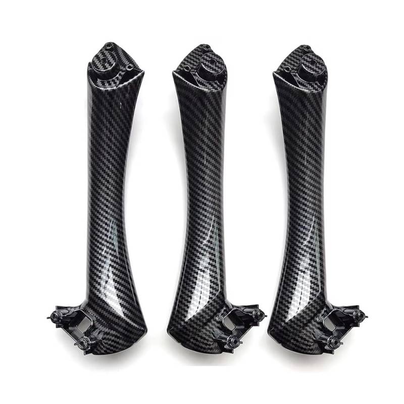 Innentürgriff Für 3er E90 E91 316 318 320 325 328i 2004-2012 LHD RHD Carbon Fiber Innentür Armlehne Pull Griff Türgriff(LHD Inside 3Piece Set) von HLJNLVBN