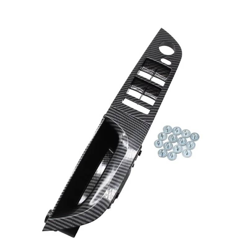 Innentürgriff Für 3er E90 E91 316 318 320 325 328i 2004-2012 LHD RHD Carbon Fiber Innentür Armlehne Pull Griff Türgriff(LHD Low Model Short) von HLJNLVBN