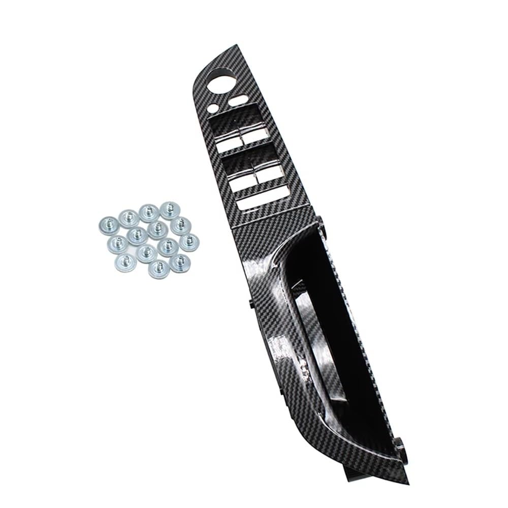 Innentürgriff Für 3er E90 E91 316 318 320 325 328i 2004-2012 LHD RHD Carbon Fiber Innentür Armlehne Pull Griff Türgriff(RHD High Model Long) von HLJNLVBN