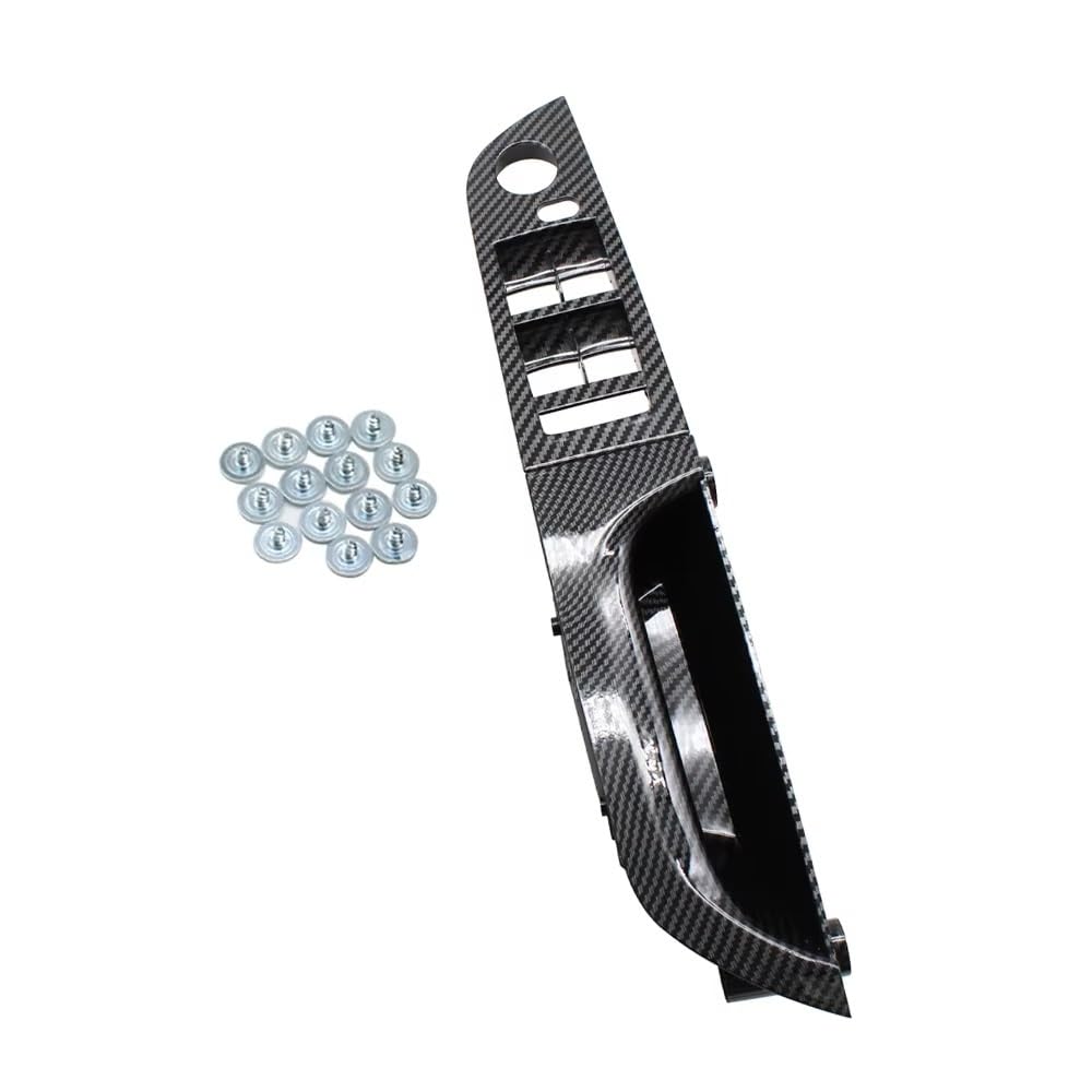 Innentürgriff Für 3er E90 E91 316 318 320 325 328i 2004-2012 LHD RHD Carbon Fiber Innentür Armlehne Pull Griff Türgriff(RHD Low 355mm) von HLJNLVBN