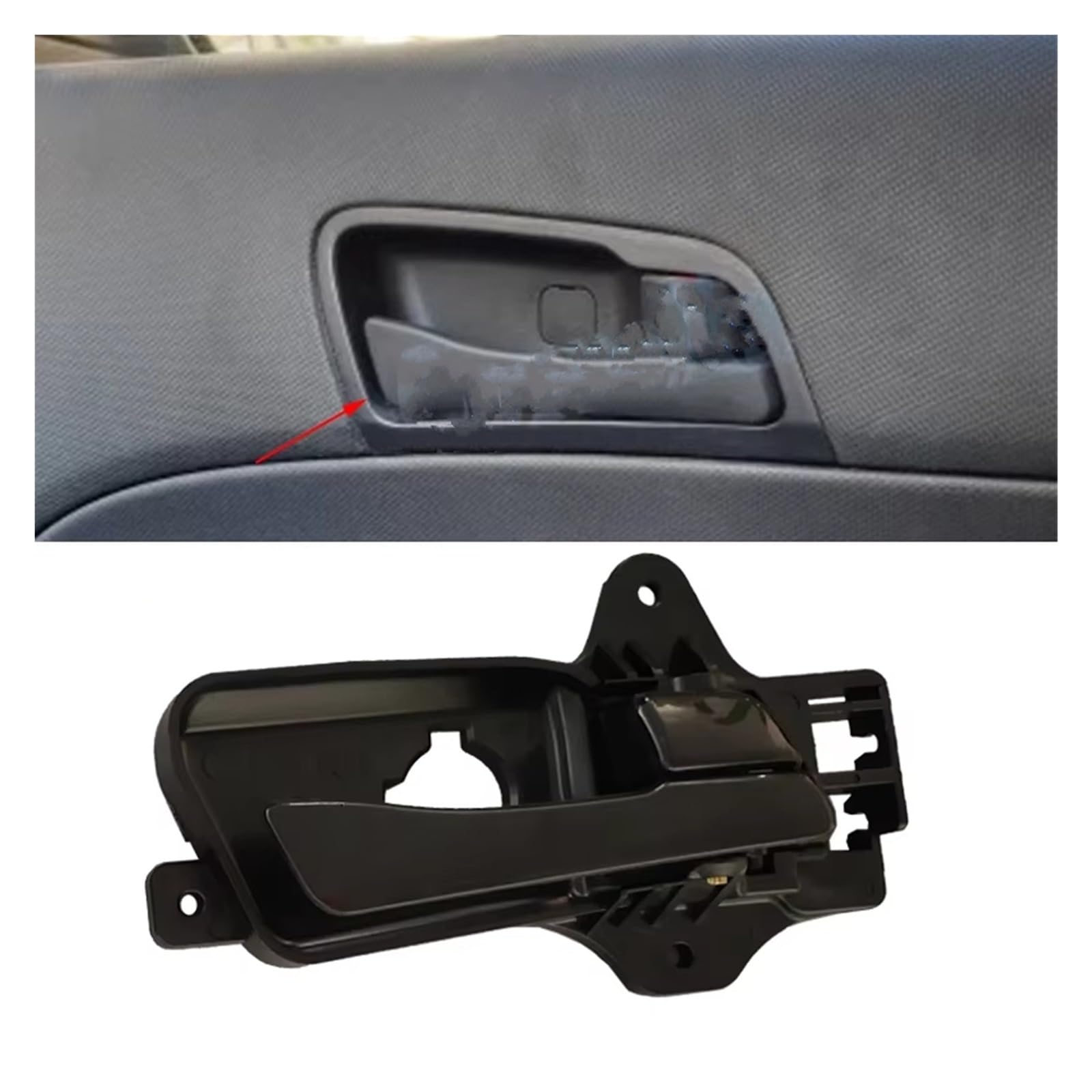 Innentürgriff Für Hyundai Für I30 Für I30CW 2007-2012 82620-2L000 Schwarz LH/RH Auto Innen Tür Griff Vorne Hinten Nside Innen Tür Griff Türgriff(Vorne rechts) von HLJNLVBN
