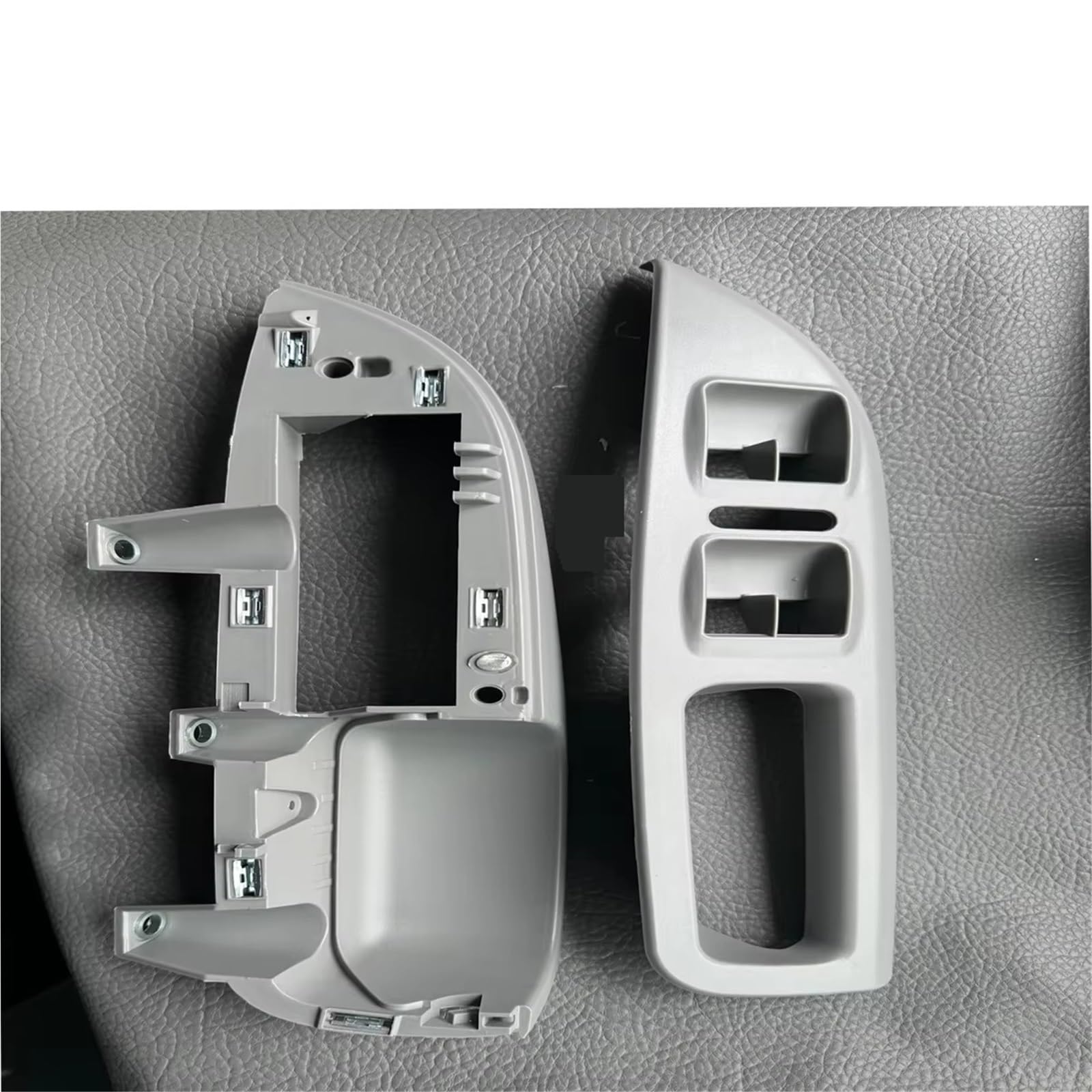 Innentürgriff Für Skoda Für Octavia 2 A5 1Z1867171B 1Z1867175C X1/x2 Innen Vorne Links Türgriff Halterung Fensterheber Schalter Taste Lünette Trim Türgriff(1Set-Grey) von HLJNLVBN