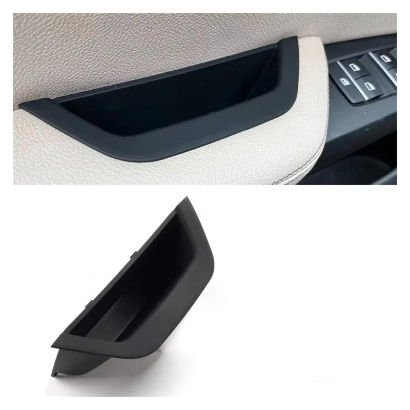 Innentürgriff Für X3 X4 F25 F26 2010-2017 51417250307 LHD RHD Innen Fahrer Tür Pull Griff Armlehne Panel Abdeckung Lagerung Box Türgriff(Black-LHD) von HLJNLVBN