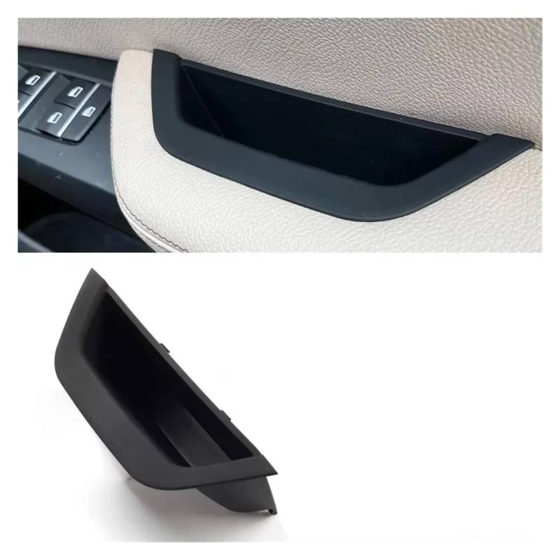 Innentürgriff Für X3 X4 F25 F26 2010-2017 51417250307 LHD RHD Innen Fahrer Tür Pull Griff Armlehne Panel Abdeckung Lagerung Box Türgriff(Black-RHD) von HLJNLVBN