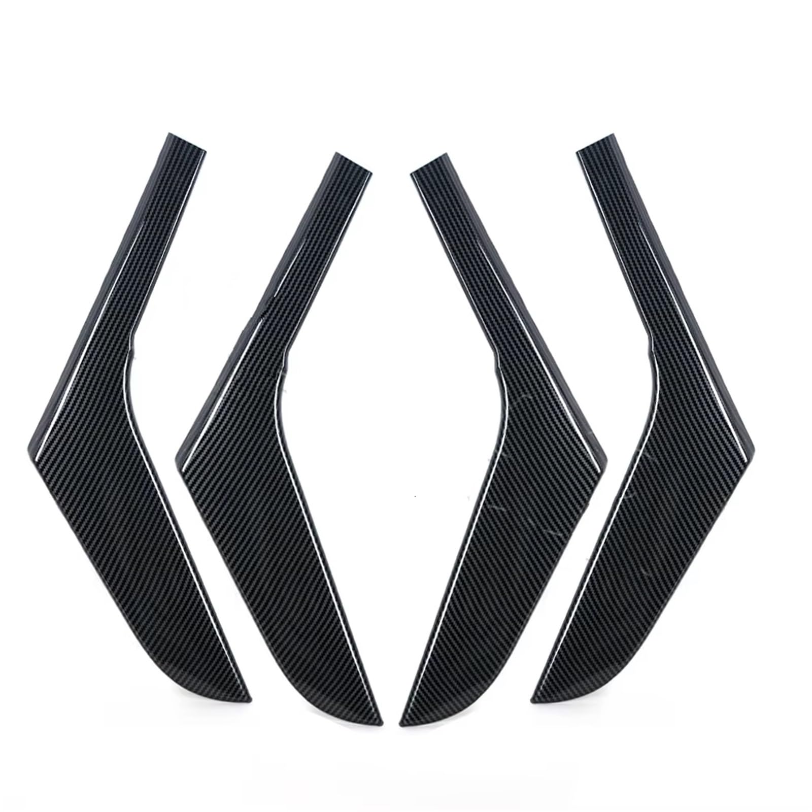 Innentürgriff Links Und Rechts Carbonfaser-Innentürverkleidung, Zugleiste, Türgriff, Dekorative Leiste Für VW Für Golf 6 Für GTI MK6 2009–2014 Türgriff(A Front x Rear 4Piece) von HLJNLVBN