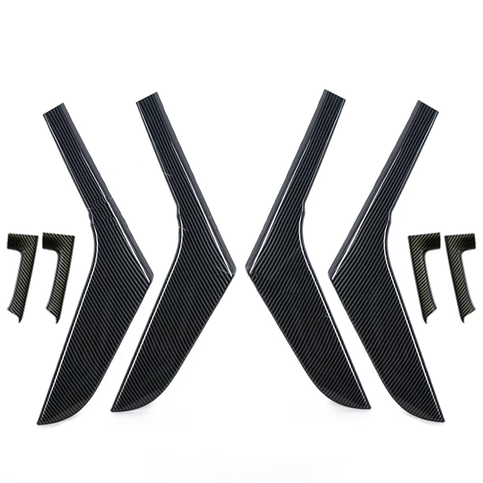 Innentürgriff Links Und Rechts Carbonfaser-Innentürverkleidung, Zugleiste, Türgriff, Dekorative Leiste Für VW Für Golf 6 Für GTI MK6 2009–2014 Türgriff(A and B 1 Set) von HLJNLVBN
