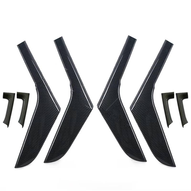 Innentürgriff Links Und Rechts Carbonfaser-Innentürverkleidung, Zugleiste, Türgriff, Dekorative Leiste Für VW Für Golf 6 Für GTI MK6 2009–2014 Türgriff(A and B 1 Set) von HLJNLVBN