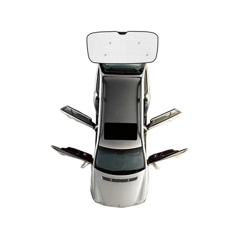 Sonnenschutz Vorhang Auto Abdeckung Sonnenschirme Sun Proof Pad Vorhänge Auto Fenster Sonnenschutz Abdeckungen Für Hyundai Für Starex H-1 Für Huiyi Für IMax 2007-2017 Auto Fenster Sonnenschutz(Rear Wi von HLJNLVBN