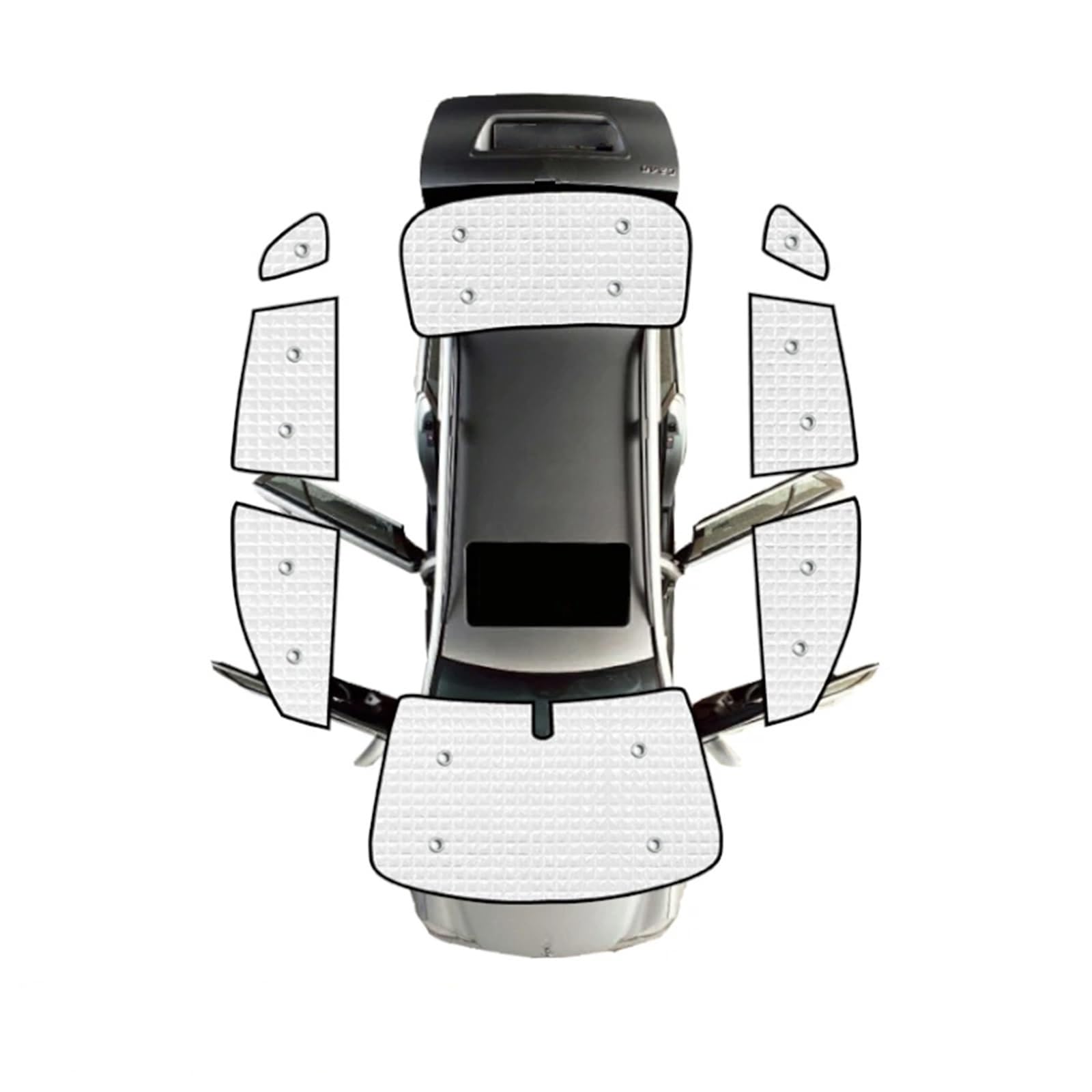 Sonnenschutz Vorhang Auto Vollständige Abdeckung Sonnenschirm Für Für QM5 2007 2008 2009 2010 2011 2012 2013 2014 2015 2016 Anti-uv Fenster Sonnenblenden Auto Fenster Sonnenschutz(All Windows) von HLJNLVBN
