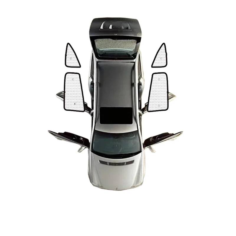 Sonnenschutz Vorhang Auto Vollständige Abdeckung Sonnenschirme Anti-Uv Auto Sonnenschutz Fenster Sonnenschutz Abdeckung Zubehör Für Tesla Für Modell Y 2020-2023 2024 Auto Fenster Sonnenschutz(Rear Win von HLJNLVBN