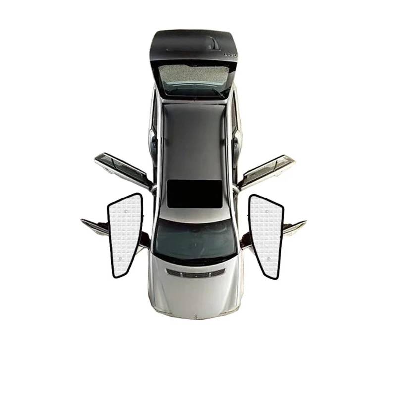 Sonnenschutz Vorhang Auto Vollständige Abdeckung Sonnenschirme Anti-Uv Auto Sonnenschutz Fenster Sonnenschutz Abdeckung Zubehör Für Tesla Für Modell Y 2020-2023 2024 Auto Fenster Sonnenschutz(Front Wi von HLJNLVBN