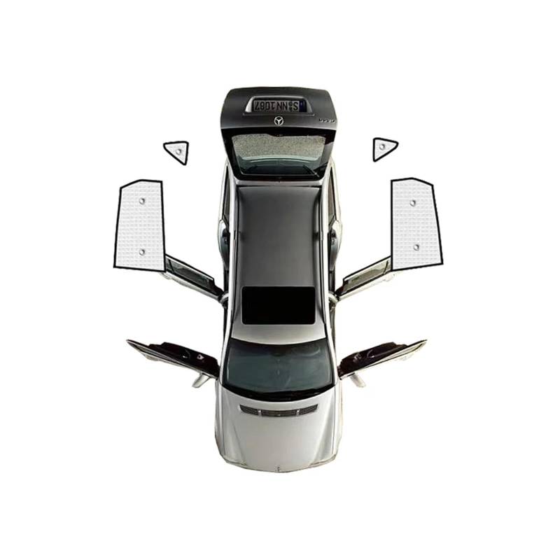 Sonnenschutz Vorhang Autofenster-Sonnenschutz Für Nissan Für Qashqai J10 2007 2008 2009 2010-2013 Dualis Auto Windschutzscheiben Anti-UV-Sonnenschutz Visier Sonnenschirm Auto Fenster Sonnenschutz(Rear von HLJNLVBN