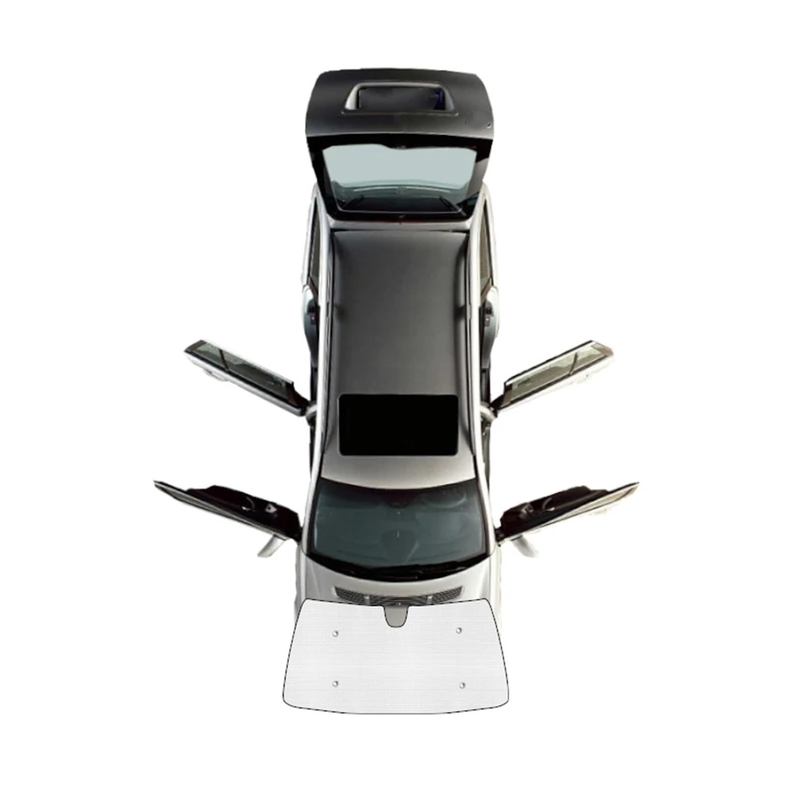 Sonnenschutz Vorhang Für 7 Serie G12 LWB 2010-2021 Auto Windschutzscheiben Sonnenschirme Sonnenschutz Visier Auto Zubehör Auto Fenster Sonnenschutz(Front Windshield) von HLJNLVBN
