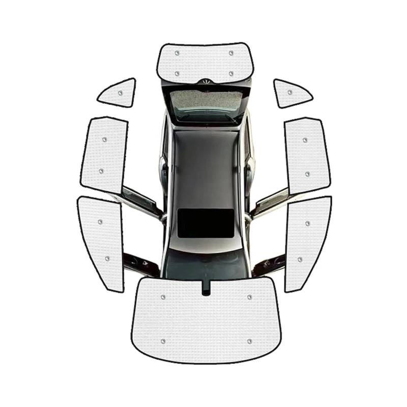 Sonnenschutz Vorhang Für CR-V Für CRV CR V 2017 2018 2019 2020 Auto Abdeckung Seite Fenster Visier Windschutzscheibe Sonnenschutz Schatten Anti-uv Sonnenschirme Auto Fenster Sonnenschutz(All Sunshades von HLJNLVBN
