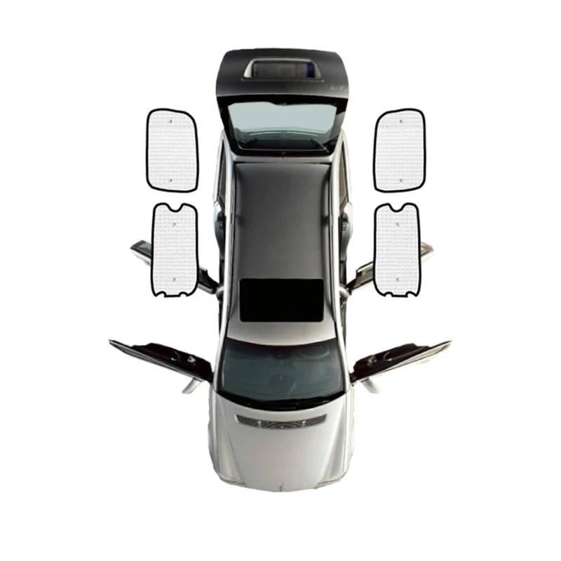 Sonnenschutz Vorhang Für Nissan Für NV200 Für Evalia 2010 2011 2012 2013 2014 2015 2016 Vollständige Abdeckung Sonnenschirme Auto Visier Zubehör Auto Fenster Sonnenschutz(Rear Windows) von HLJNLVBN