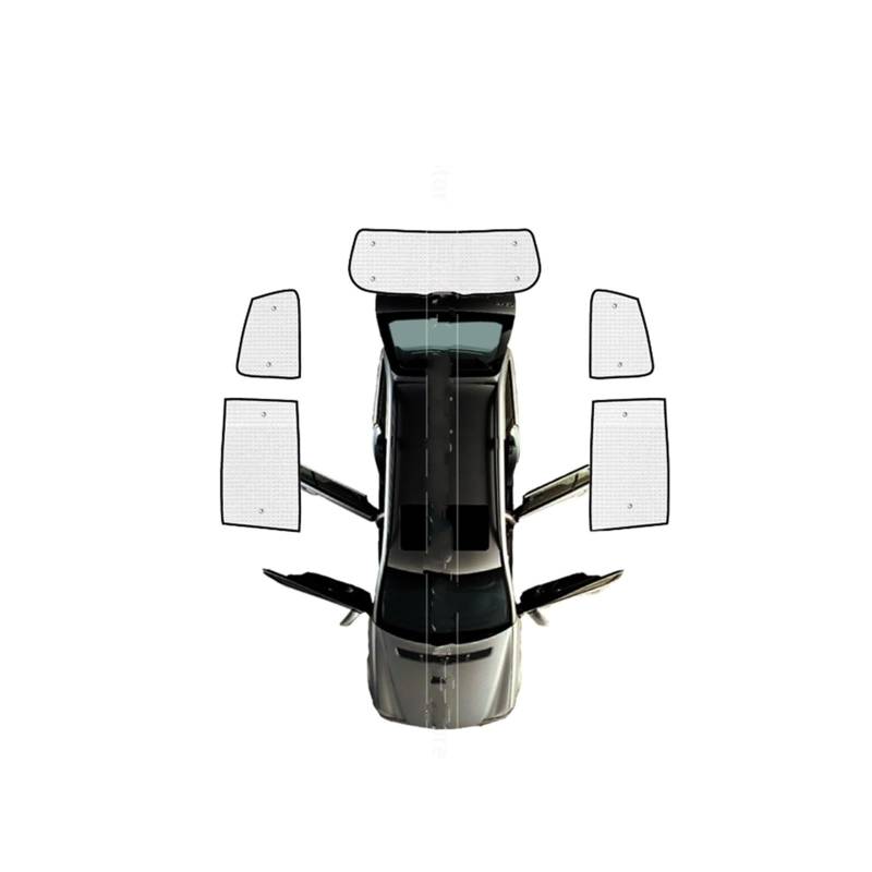 Sonnenschutz Vorhang Für VW Für Sharan 7N Für SITZ Für Alhambra 2011 2012 2013-2022 Volle Abdeckungen Sonnenschirme Sonne Windschutzscheiben Seite Fenster Auto Visier Auto Fenster Sonnenschutz(Rear su von HLJNLVBN