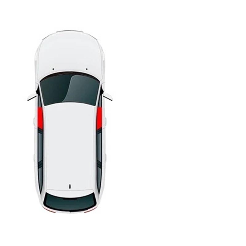 Sonnenschutz Vorhang Für VW Für Tiguan 2nd 2015-2022 5 Sitze Benutzerdefinierte Magnetische Auto Fenster Sonnenschutz Mesh Frontscheibe Rahmen Vorhang Auto Fenster Sonnenschutz(2PCS Front) von HLJNLVBN
