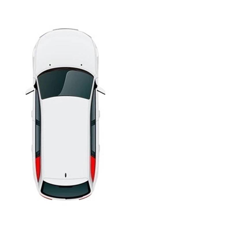 Sonnenschutz Vorhang Für VW Für Tiguan 2nd 2015-2022 5 Sitze Benutzerdefinierte Magnetische Auto Fenster Sonnenschutz Mesh Frontscheibe Rahmen Vorhang Auto Fenster Sonnenschutz(2PCS Side Triangle) von HLJNLVBN