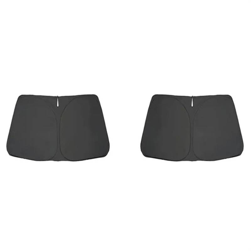 Sonnenschutz Vorhang Magnetische Auto Sonnenschutz Visier Windschutzscheibe Rahmen Vorhang Seite Fenster Sonnenschutz Für Jeep Für Renegade BU 2015-2021 2022 2023 2024 Auto Fenster Sonnenschutz(Front von HLJNLVBN