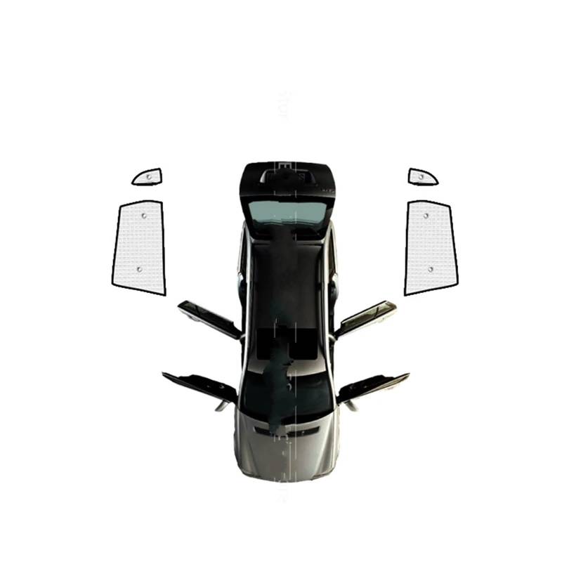 Sonnenschutz Vorhang Volle Abdeckungen Sonnenschirme Für Fit Für Jazz 2015 2016 2017 2018 2019 2020 Auto Zubehör Sonnenschutz Windschutzscheiben Seite Fenster Visier Auto Fenster Sonnenschutz(Rear Win von HLJNLVBN