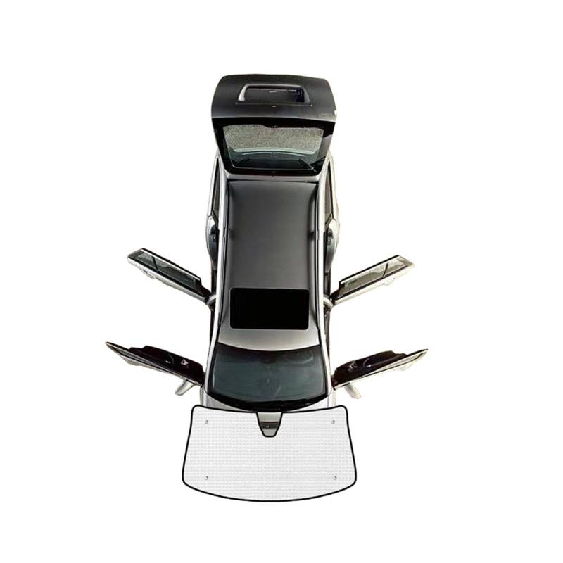 Sonnenschutz Vorhang Volle Auto Sonnenschirm Matte Seite Fenster Sonnenschutz Sonnenschirm Visier Abdeckung Pad Vorhang Für Toyota Für C-HR Für CHR Für AX10 AX50 18-2022 Auto Fenster Sonnenschutz(Fron von HLJNLVBN