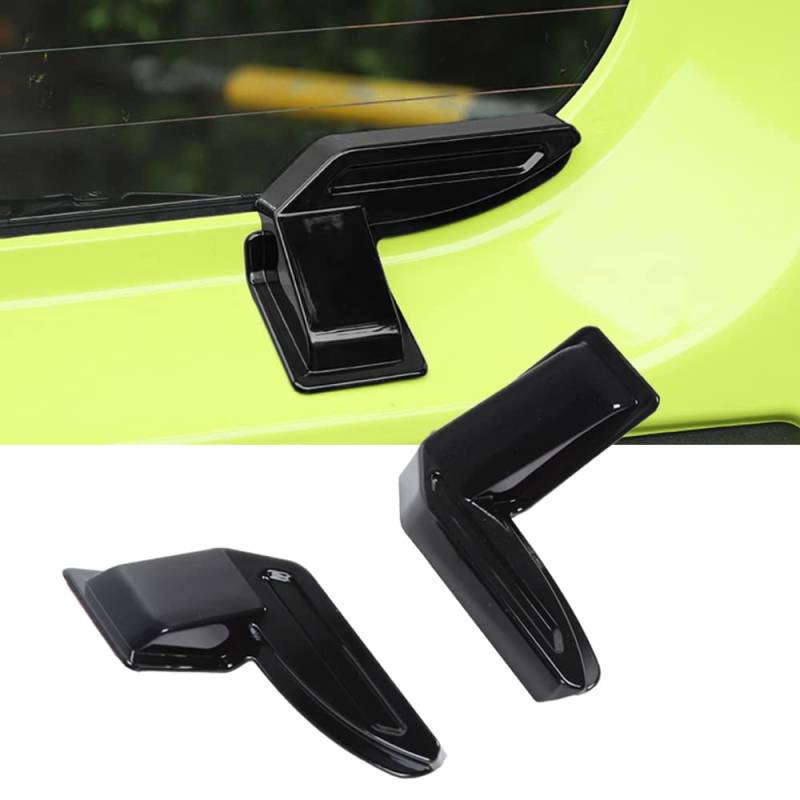 HLMNAKE 2 Stück Demister Schutz Abdeckung für Suzuki Jimny JB64 JB74 2019-2024, ABS Heckklappe Demister Draht Cover von HLMNAKE