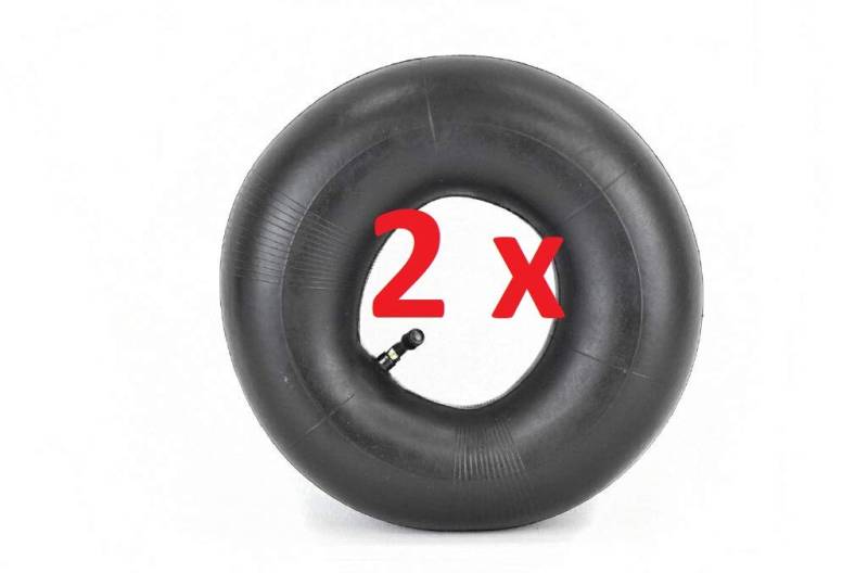 2x HMH-Shop Schlauch 3.00-4 Sackkarrenschlauch 2er Set 3.00 Ersatzschlauch für z.B. Sackkarre 260x85mm Bollerwagen Innenschlauch Luftreifen gewinkeltes Auto Ventil TR87 90° Winkel Reifenschlauch von HMH
